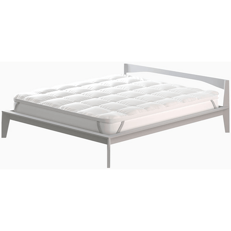 Topper Coprimaterasso Trapuntato Plus Bianco - Varie Dimensioni - Passarelli Biancheria