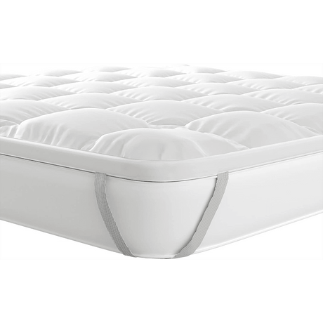 Topper Coprimaterasso Trapuntato Plus Bianco - Varie Dimensioni - Passarelli Biancheria