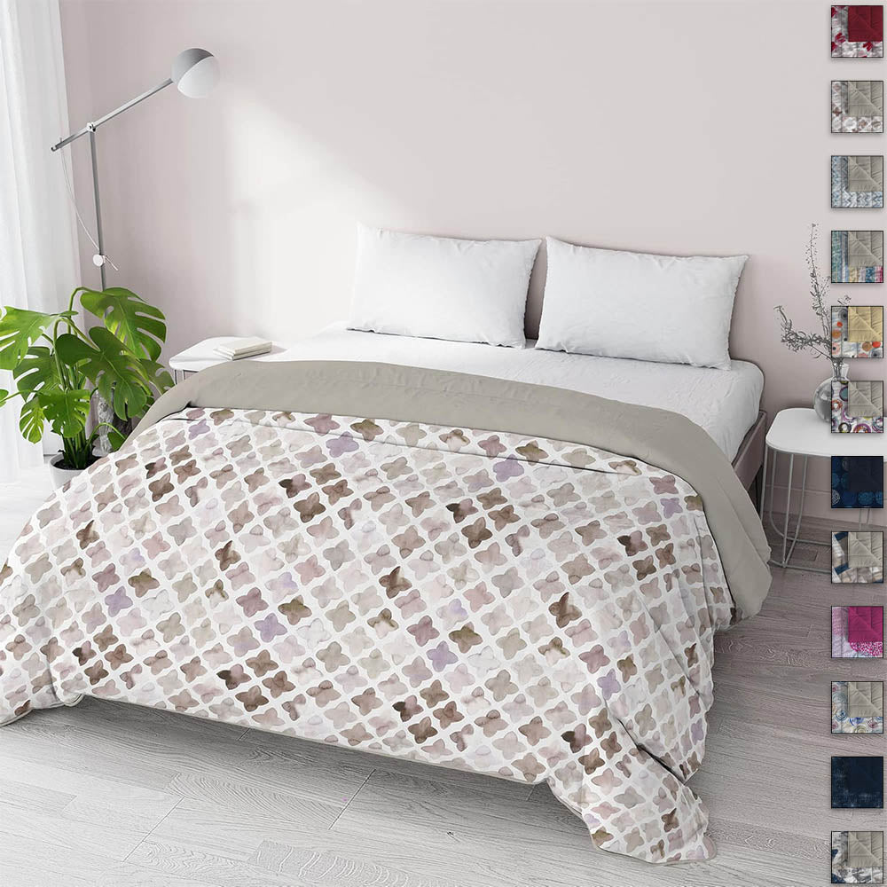 Trapunta Basic Stampata in Microfibra 200 gr/mq Basic - Varie Dimensioni