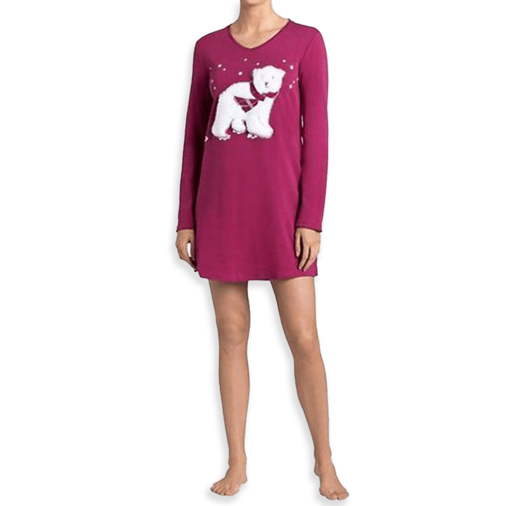 Triumph Camicia da Notte Winter Moments NDK Character S35 - Passarelli Biancheria