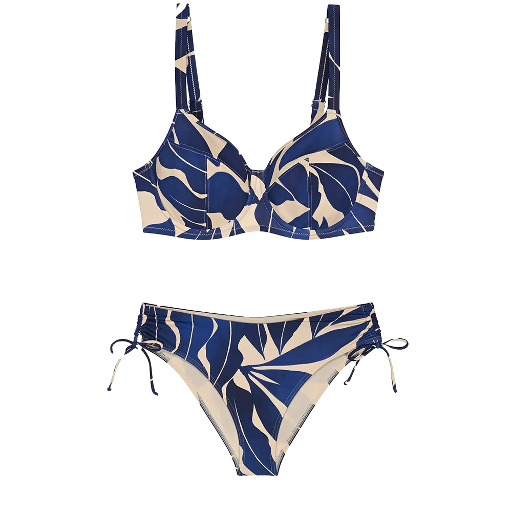 Triumph Costume 2 Pezzi Allure W 01 10214546 Slip Alto Blu S76