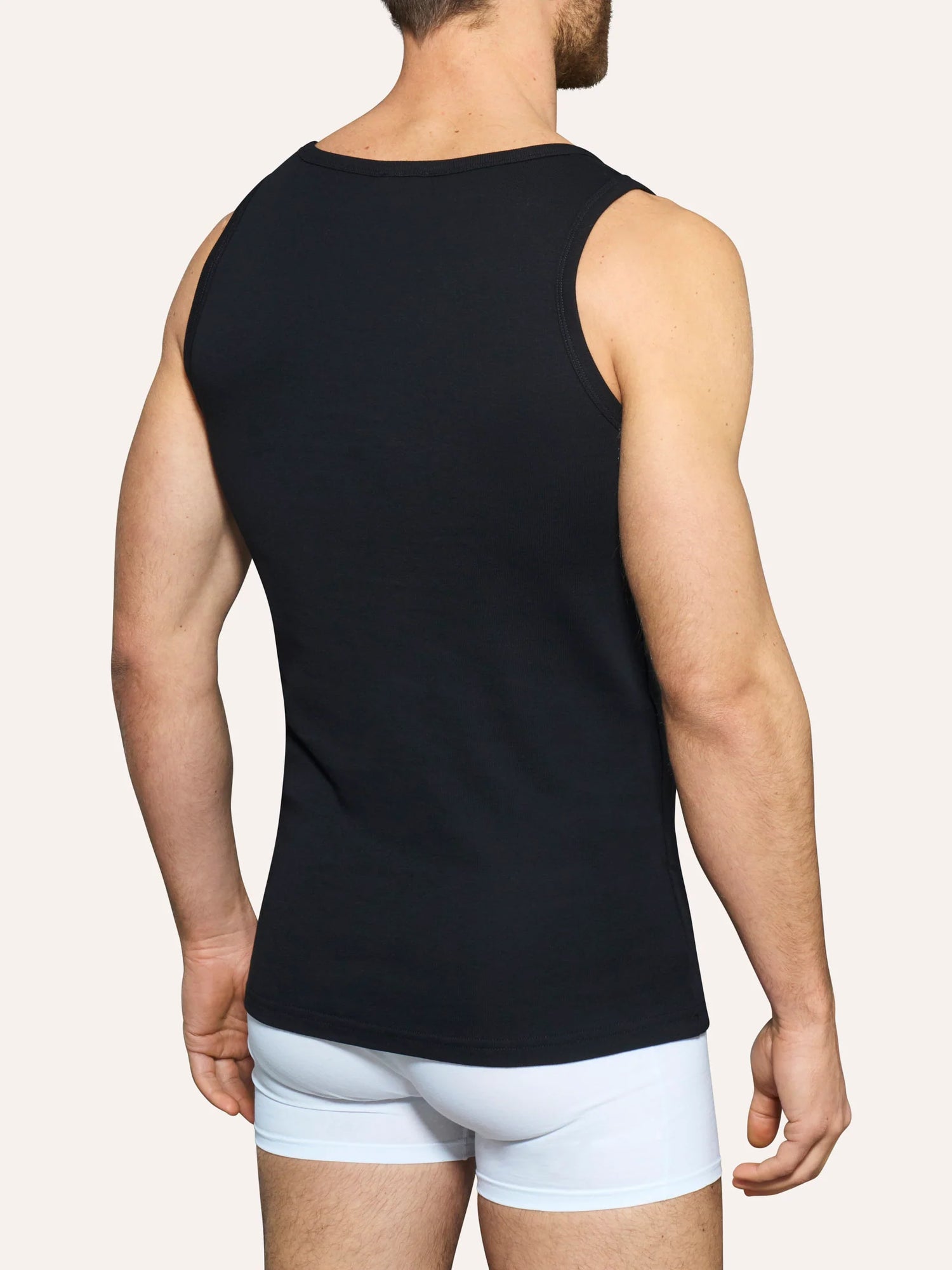 Canottiera a spalla larga in caldo cotone - Thermo Cotton U801A2 2412S12