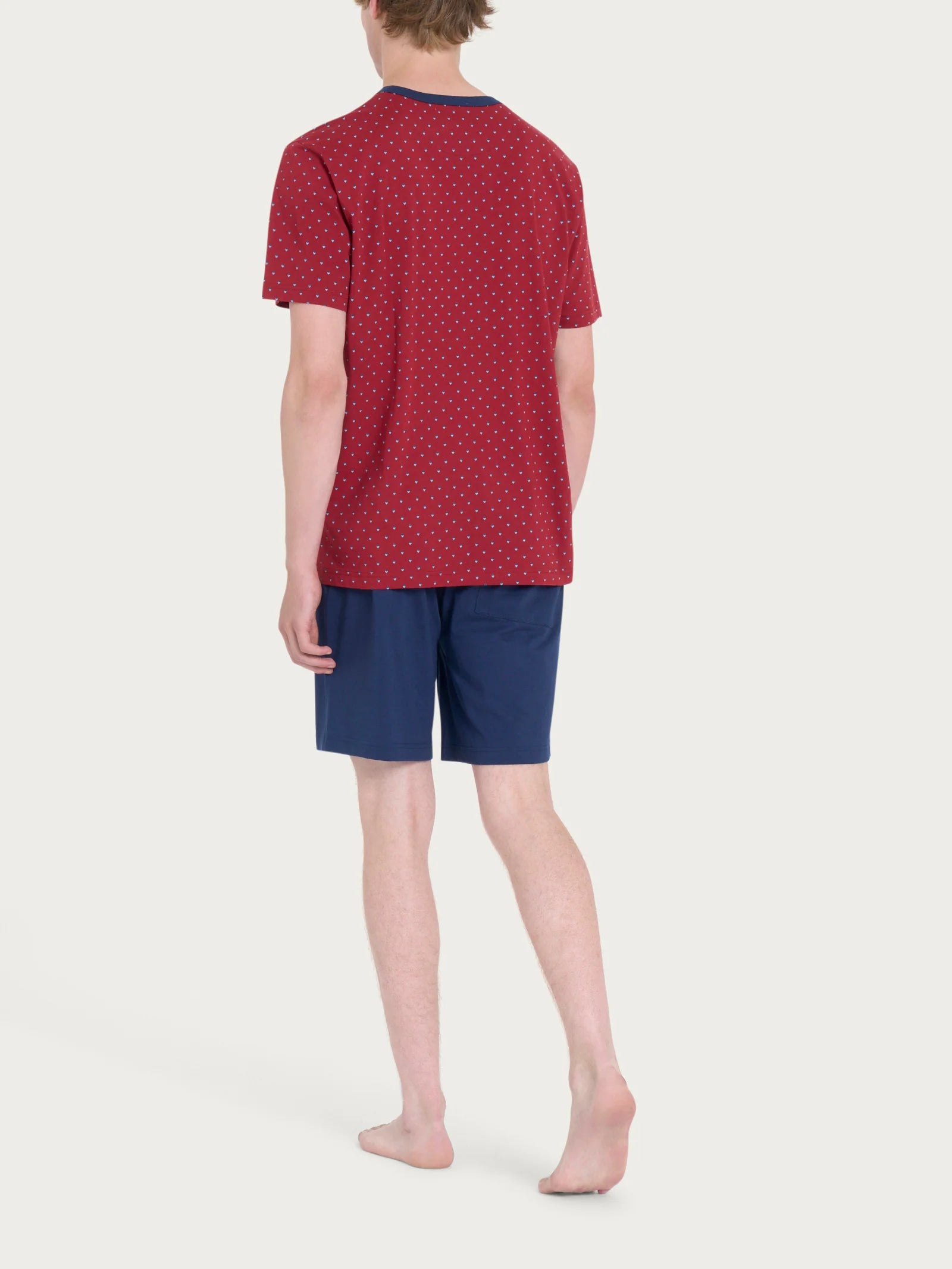 Ragno Pigiama da uomo 3 Pezzi Maniche Corte U909NT 2503S32