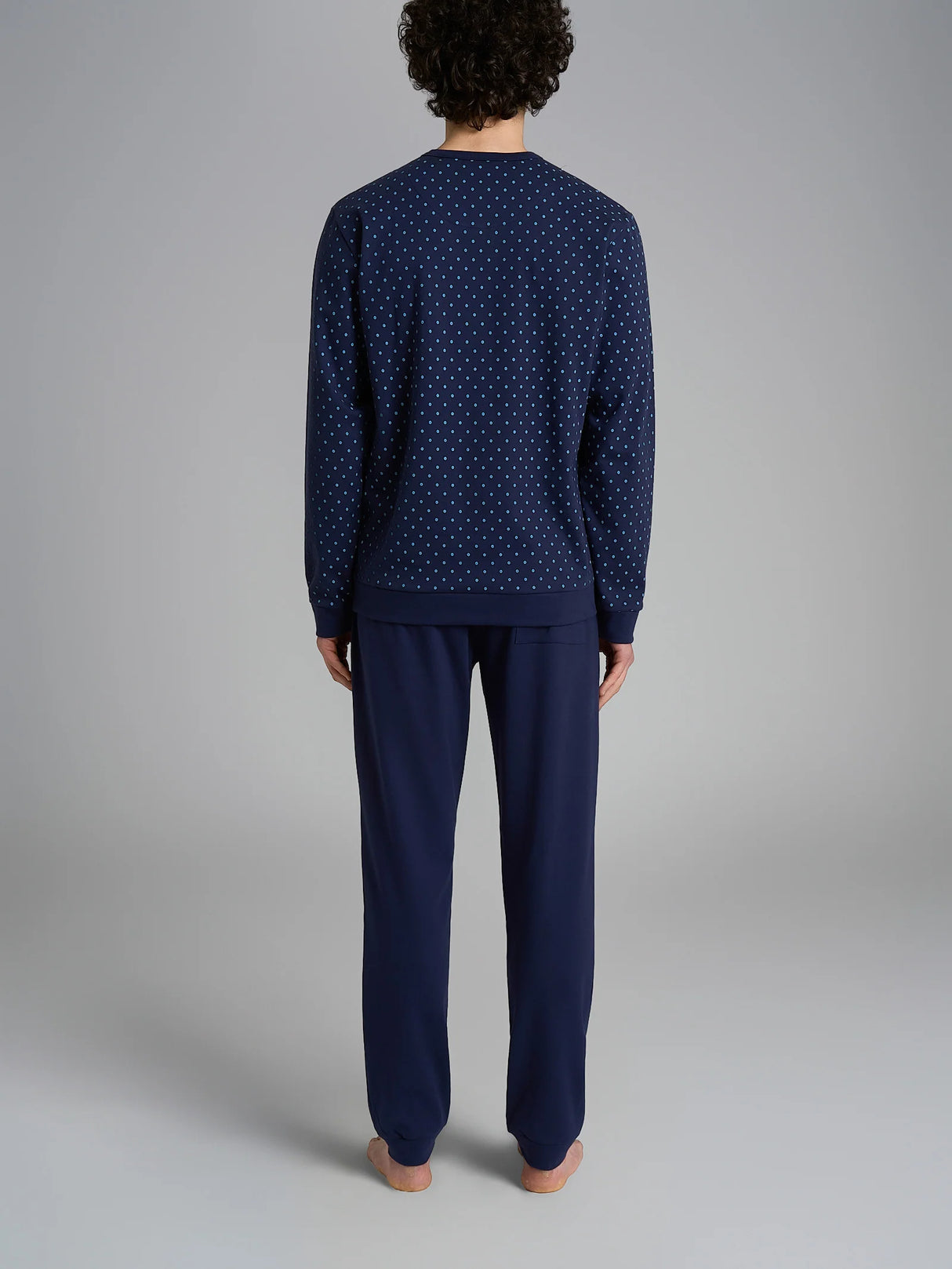 Ragno Pigiama Serafino in Caldo Cotone da Uomo U956N1 2511S48