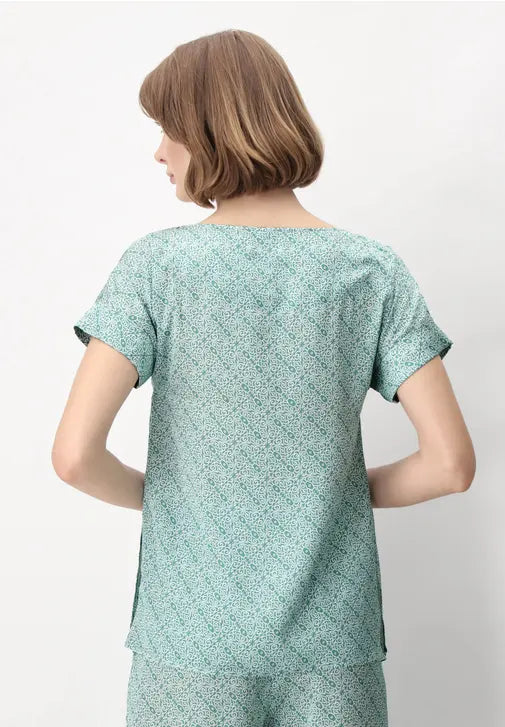 Oroblu T-shirt da Donna in Raso Leggero Décor VOBT67630 S74