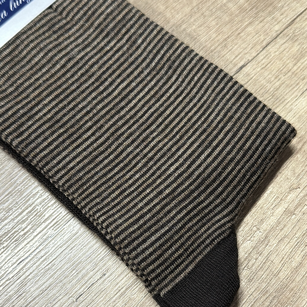 Valleverde Calzini Lunghi Fantasia in Misto Lana da Uomo V056 1809S80