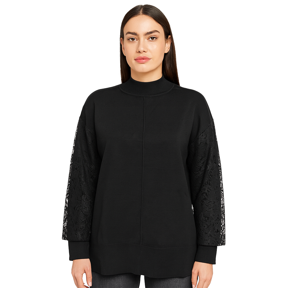 Verdissima Maglia in Viscosa collo Alto BC50 2509S46