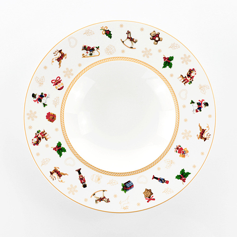 Weissestal Servizio Tavola 18 Pezzi Toys Natale 2511S180