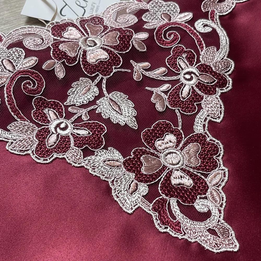 Zero Luxury Camicia da Notte in Raso a Bretelline 32LUX233 S100 - Passarelli Biancheria