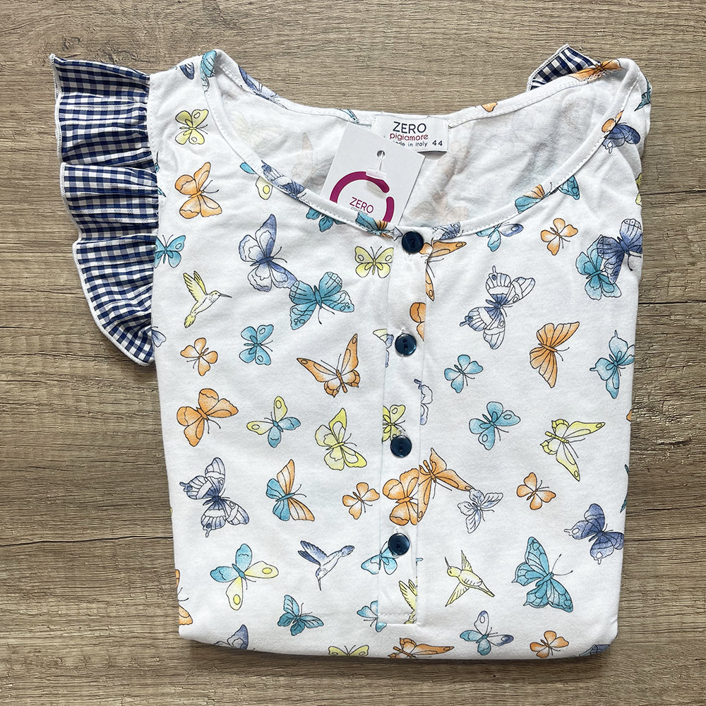 Zero Pigiamore Camicia da Notte Senza Maniche 413918 S44