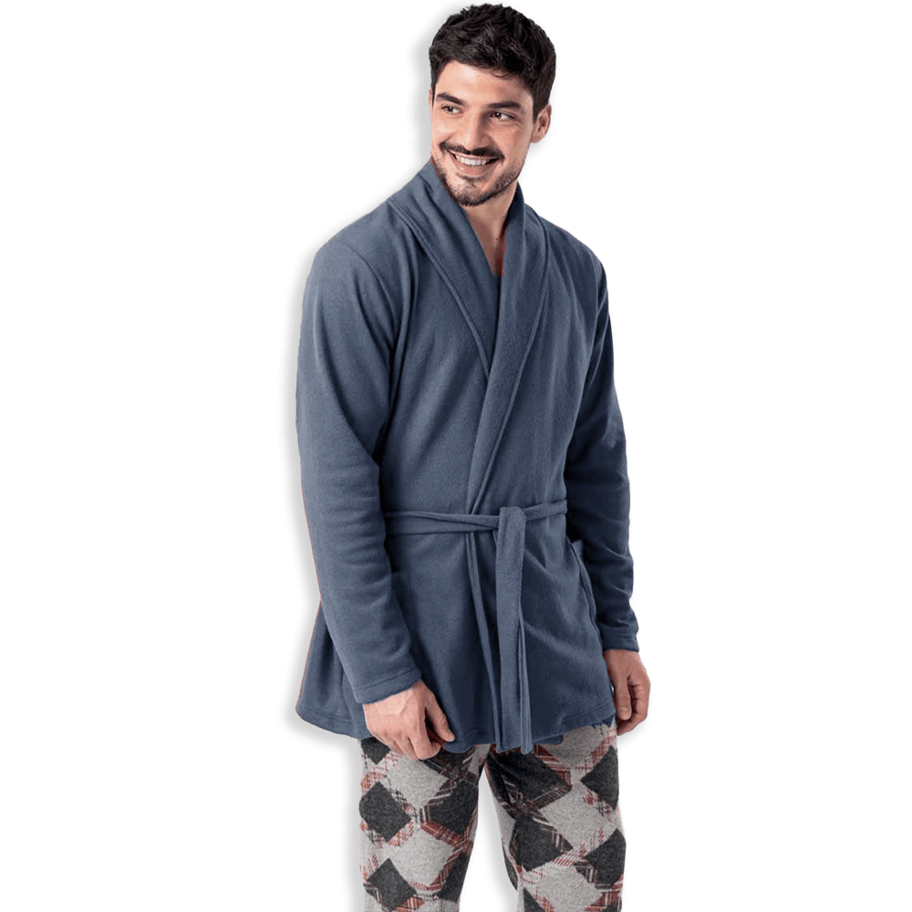 Zero Pigiamore Giacca da Camera Invernale da Uomo 323668 S44 - Passarelli Biancheria