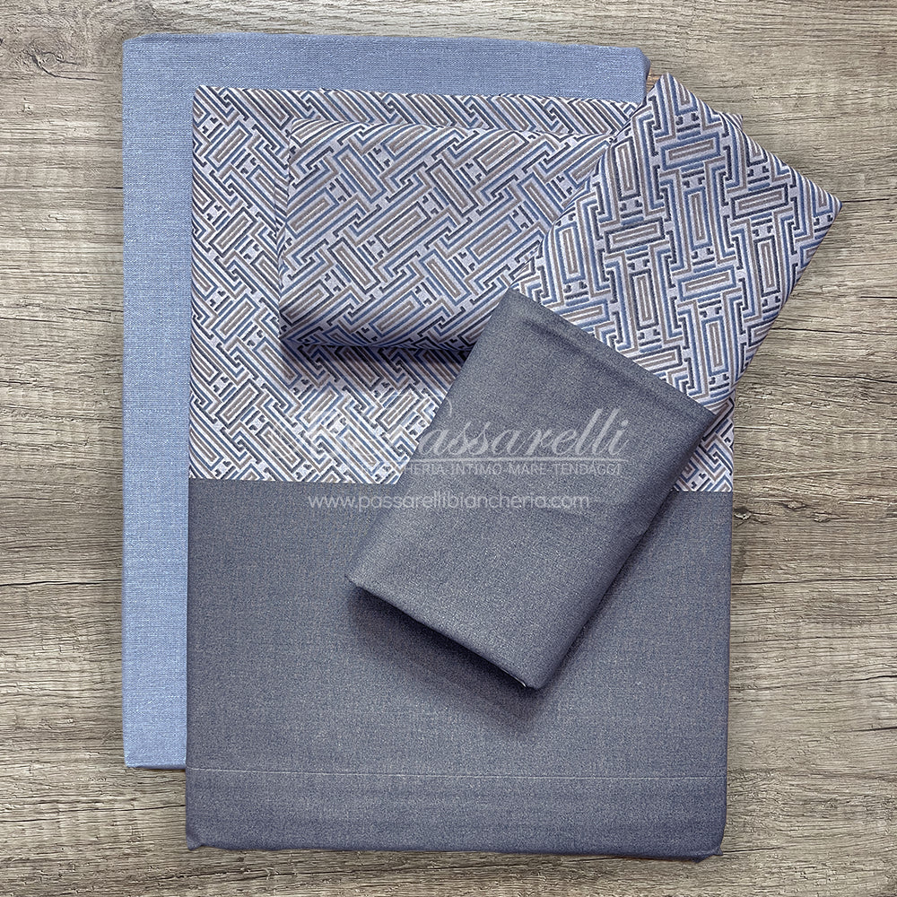 Zucchi Completo Lenzuola Matrimoniale Simply 2411S80