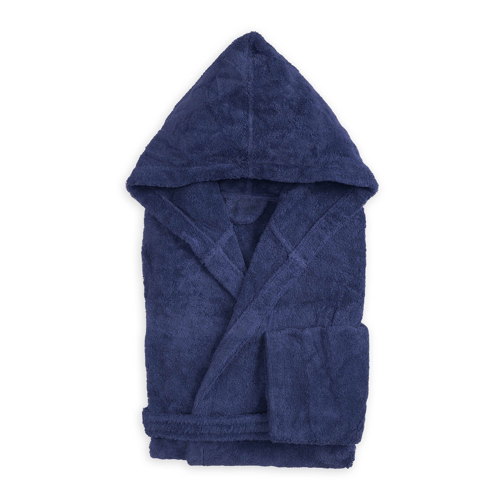 Biancoperla Accappatoio Unisex con Cappuccio Perla 2510BS70