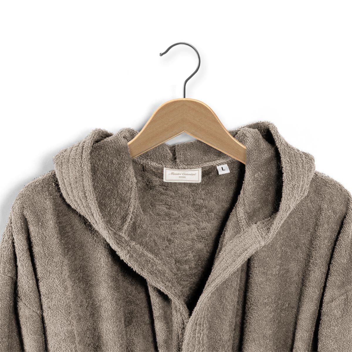 Maestri Cotonieri Accappatoio Unisex con Cappuccio Morbidissimo