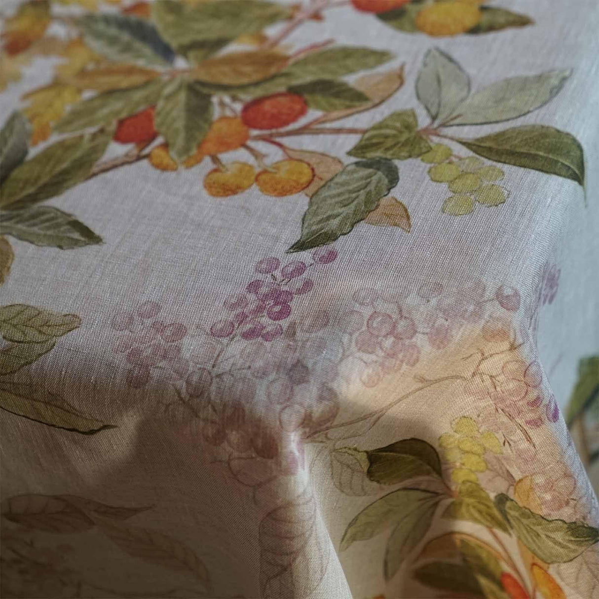 Tessitura Toscana Telerie Tovaglia da Tavola in 100% Puro lino Arbousier - Passarelli Biancheria