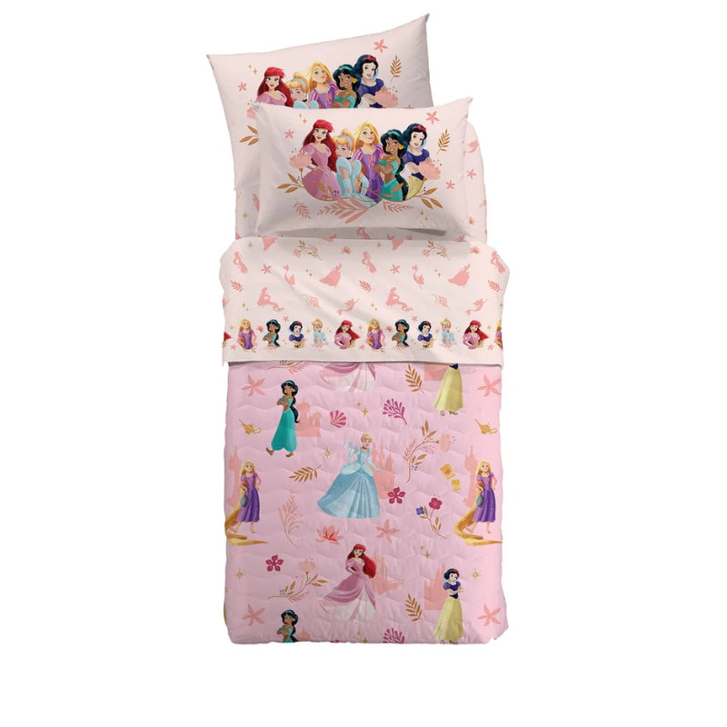 Caleffi Disney Copriletto Trapuntato Singolo Magic Princess 2506S75