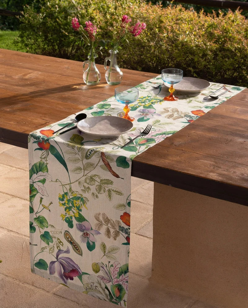 Tessitura Toscana Telerie Carrube Tovaglia, Runner e Canovacci