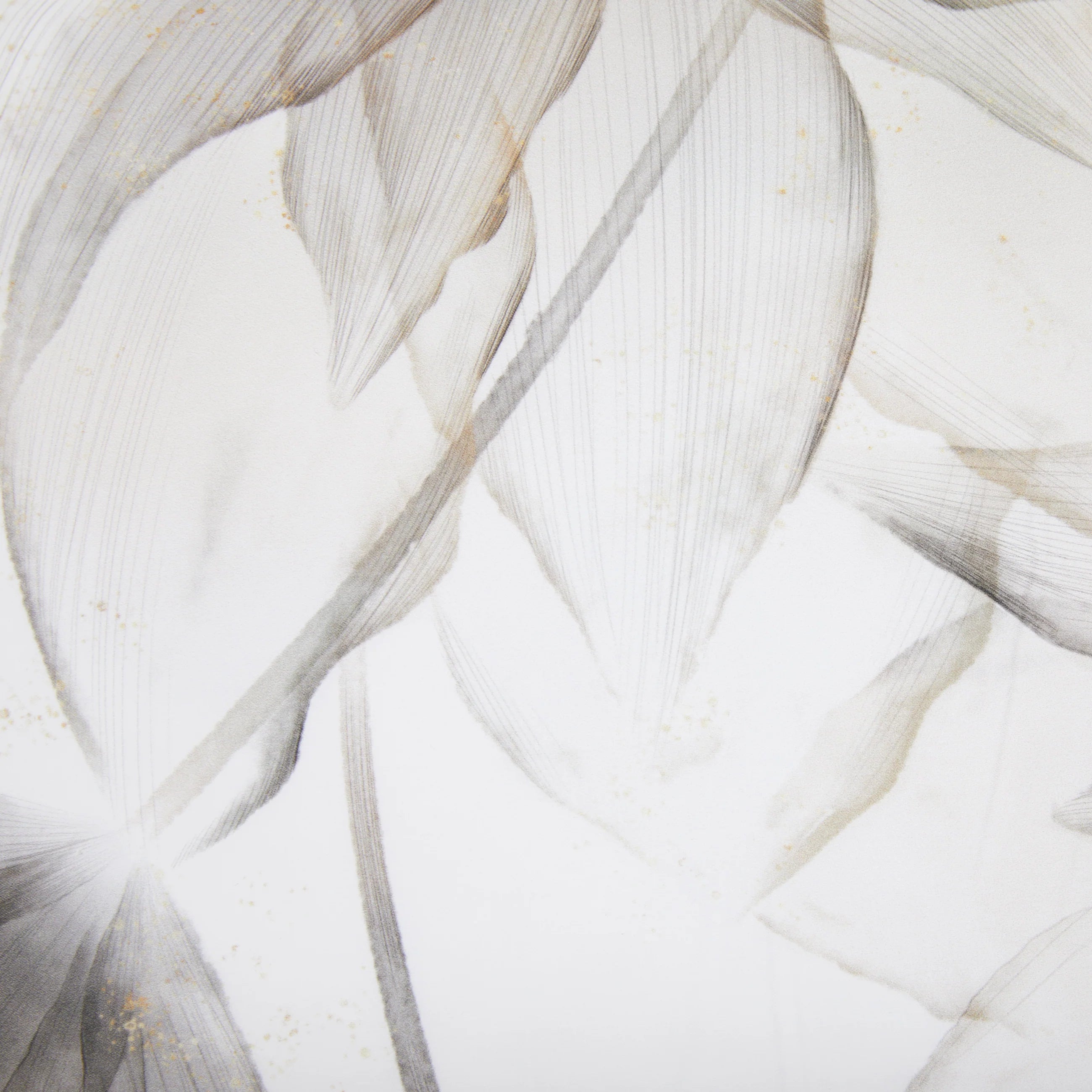 Mirabello Lenzuola Copriletto Matrimoniali in Raso di Cotone Abstract Flower