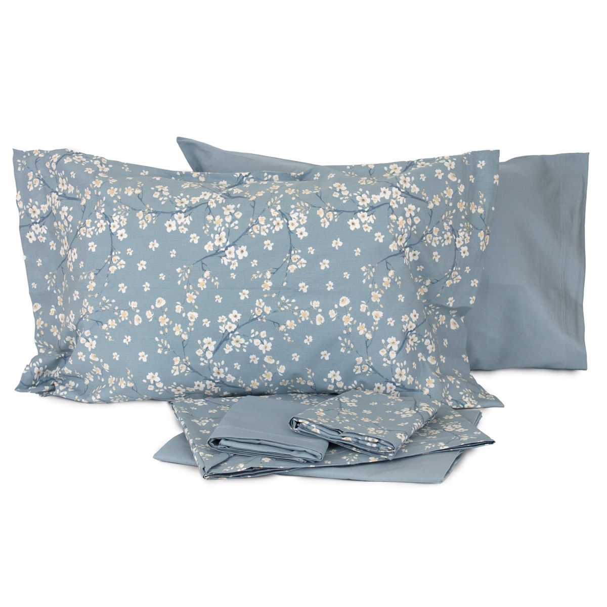 Maestri Cotonieri Lenzuola 4 Federe Sabana Matrimoniale 2506S65