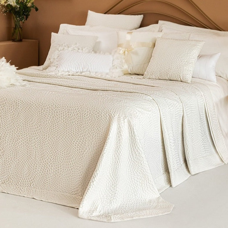 Battaglia Coordinato Letto BAO Lenzuola + Copriletto Estivo Matrimoniale