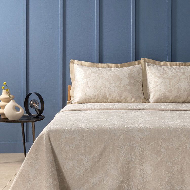 Zucchi Copriletto Estivo in Cotone Matrimoniale Flow 2505S150