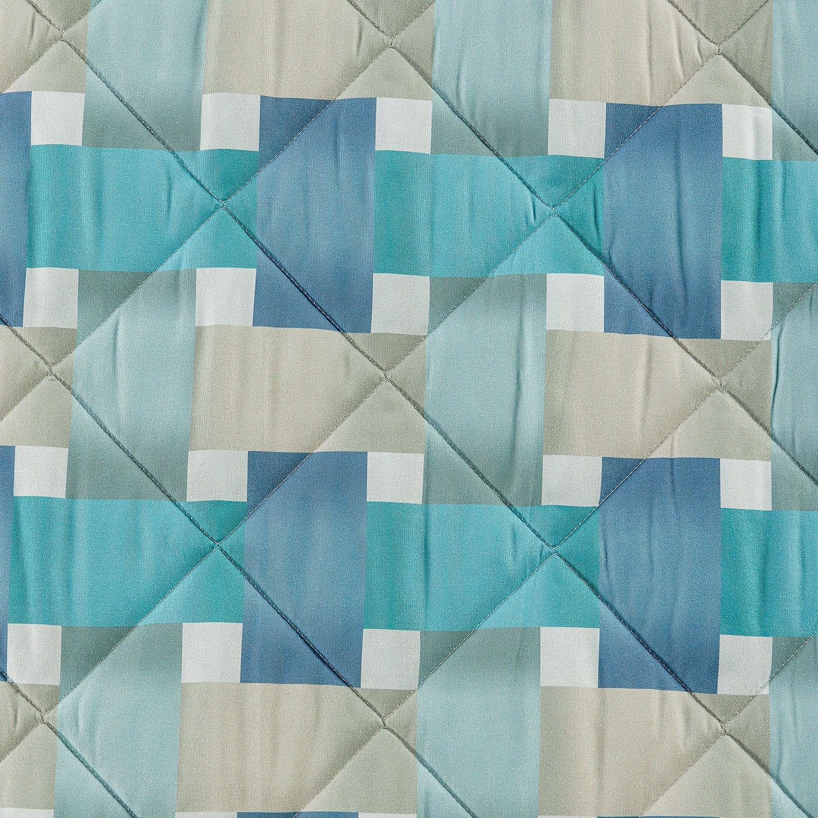 Caleffi Copriletto Trapuntato In Microfibra River Singolo Modern 2603S40