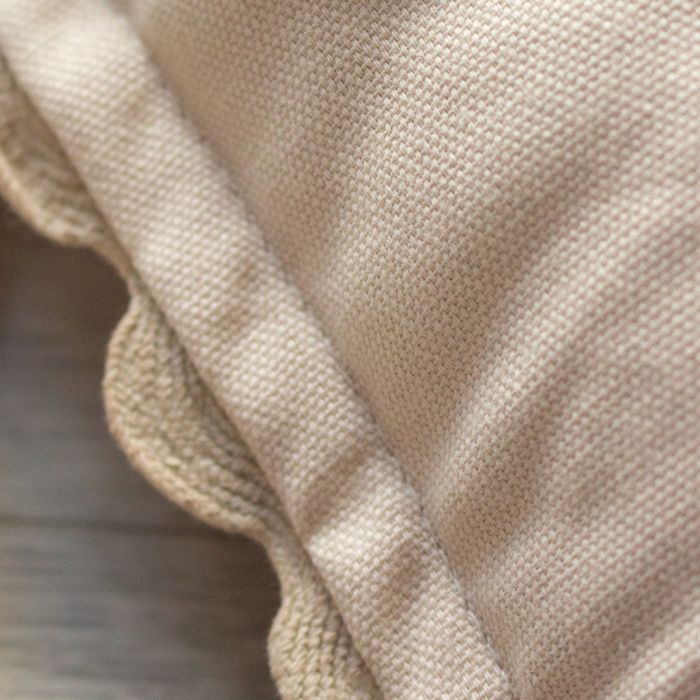 Maestri Cotonieri Set 2 Coprisedia India in Cotone con Fettucce 43x43 cm