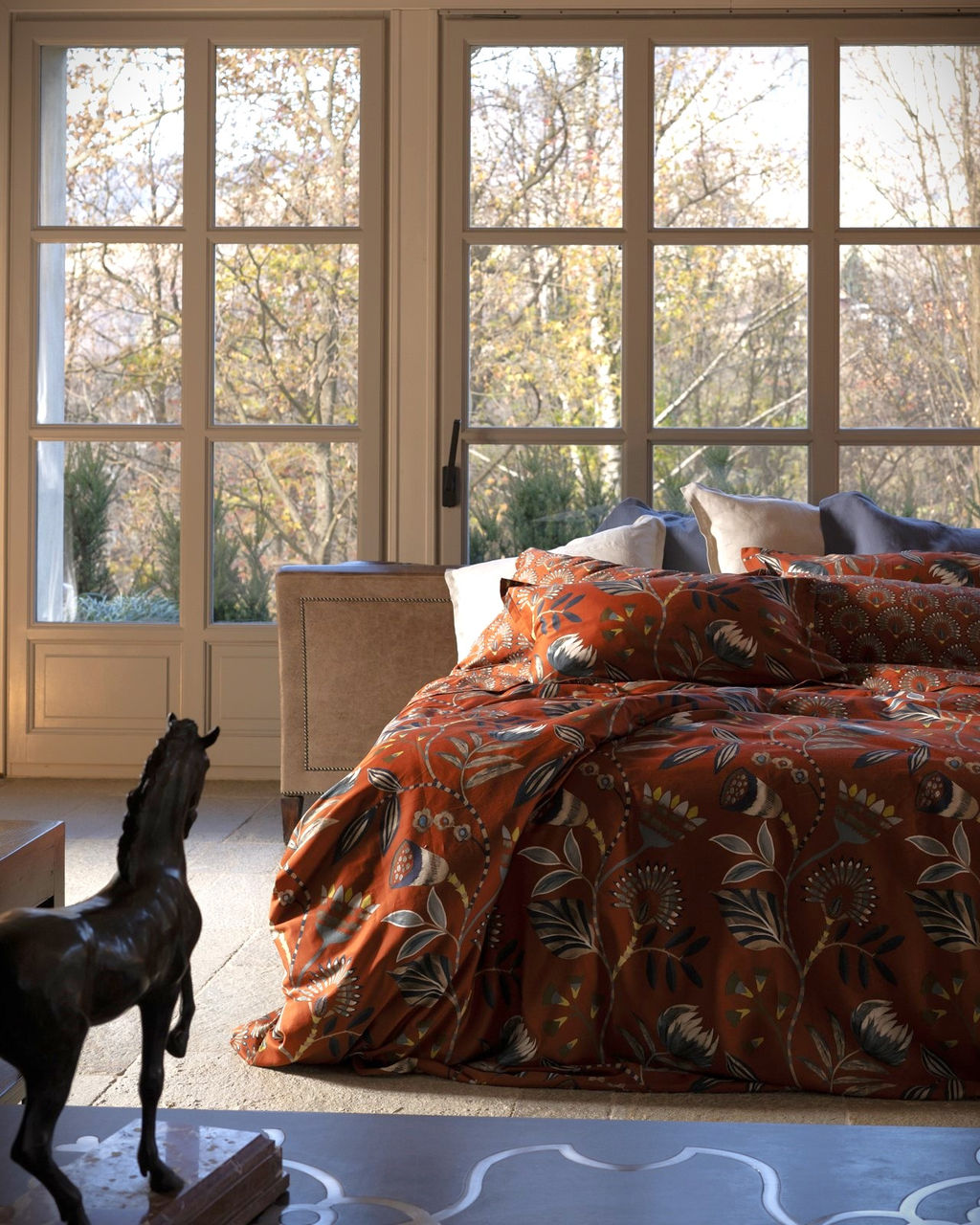 Tessitura Toscana Completo Lenzuola Matrimoniale Ilian