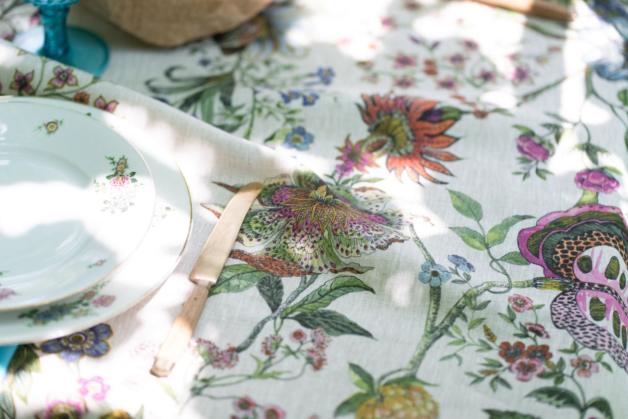 Tessitura Toscana Telerie Tovaglia e Runner in 100% Puro lino Biloba - Varie dimensioni