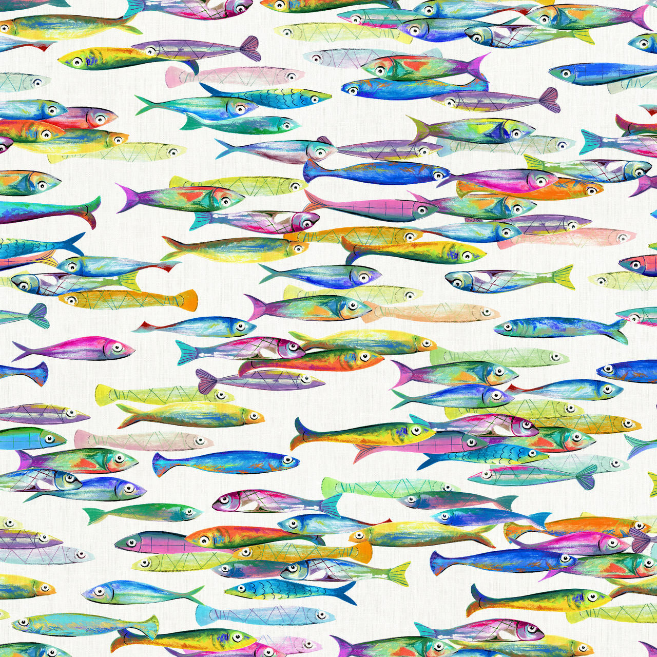 Tessitura Toscana Telerie Tablecloth in 100% Pure Poisson Cotton