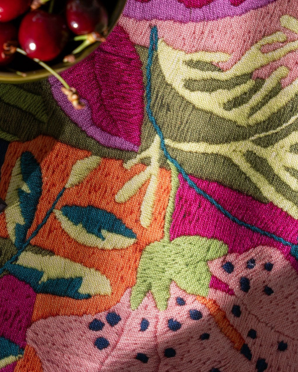 Tessitura Toscana Telerie Tovaglia in Cotone Kiriku - Varie Dimensioni