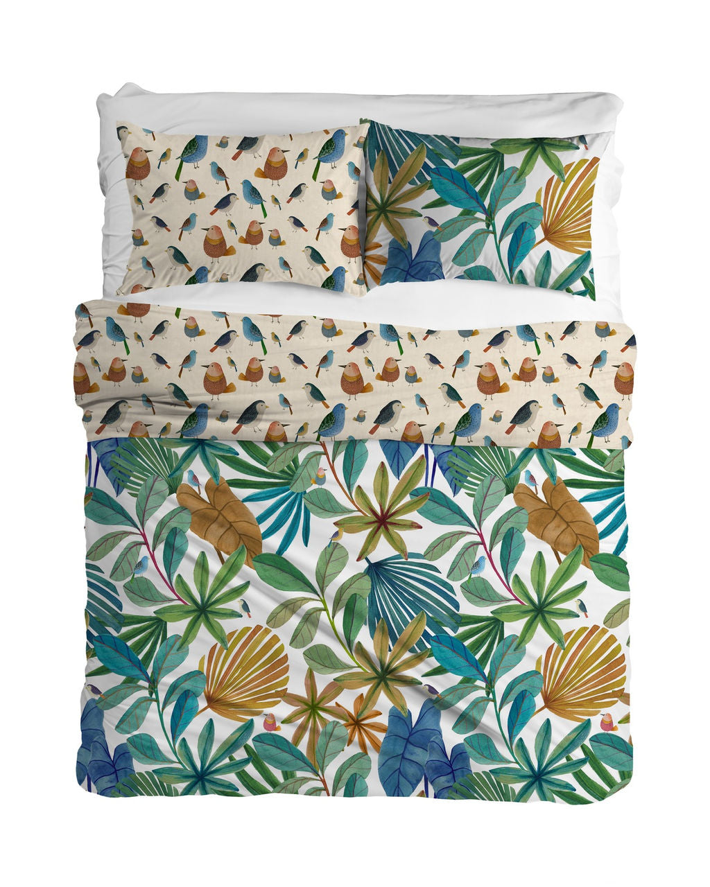 Tessitura Toscana Parure Copripiumino Mindo Izylinen - Varie Dimensioni