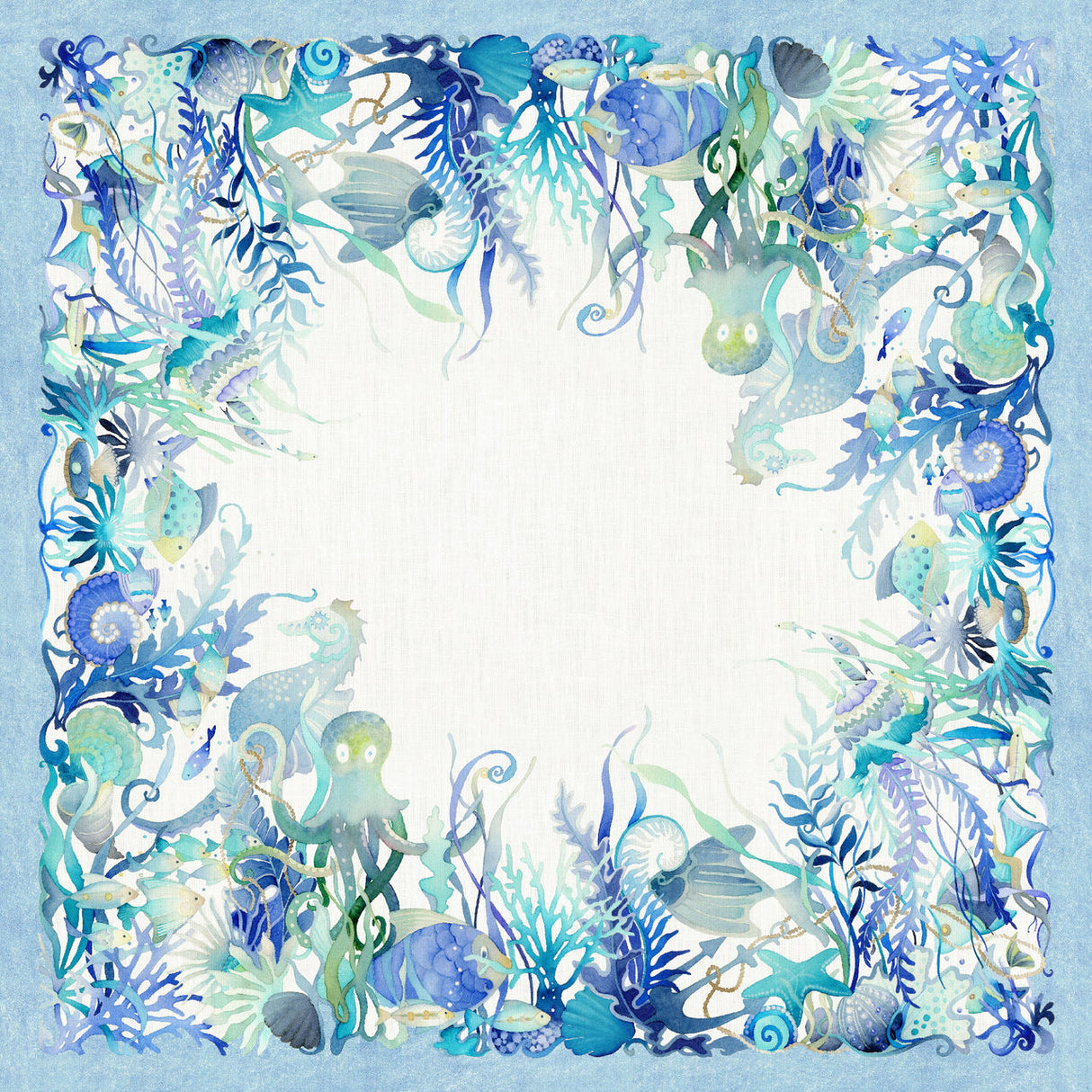 Tessitura Toscana Telerie Tovaglia da Tavola in 100% Puro Lino Tortuga