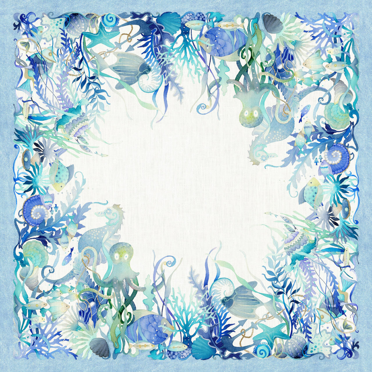 Tessitura Toscana Telerie Tablecloth in 100% Pure Linen Tortuga