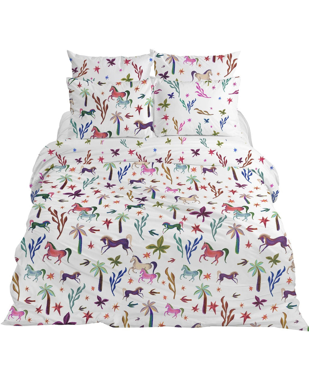 Tessitura Toscana Telerie Parure Copripiumino Agnes Fiore