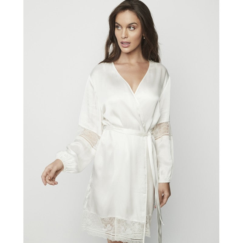 Selmark Vestaglia Corta Sposa Maniche Lunghe 31271 2505S62