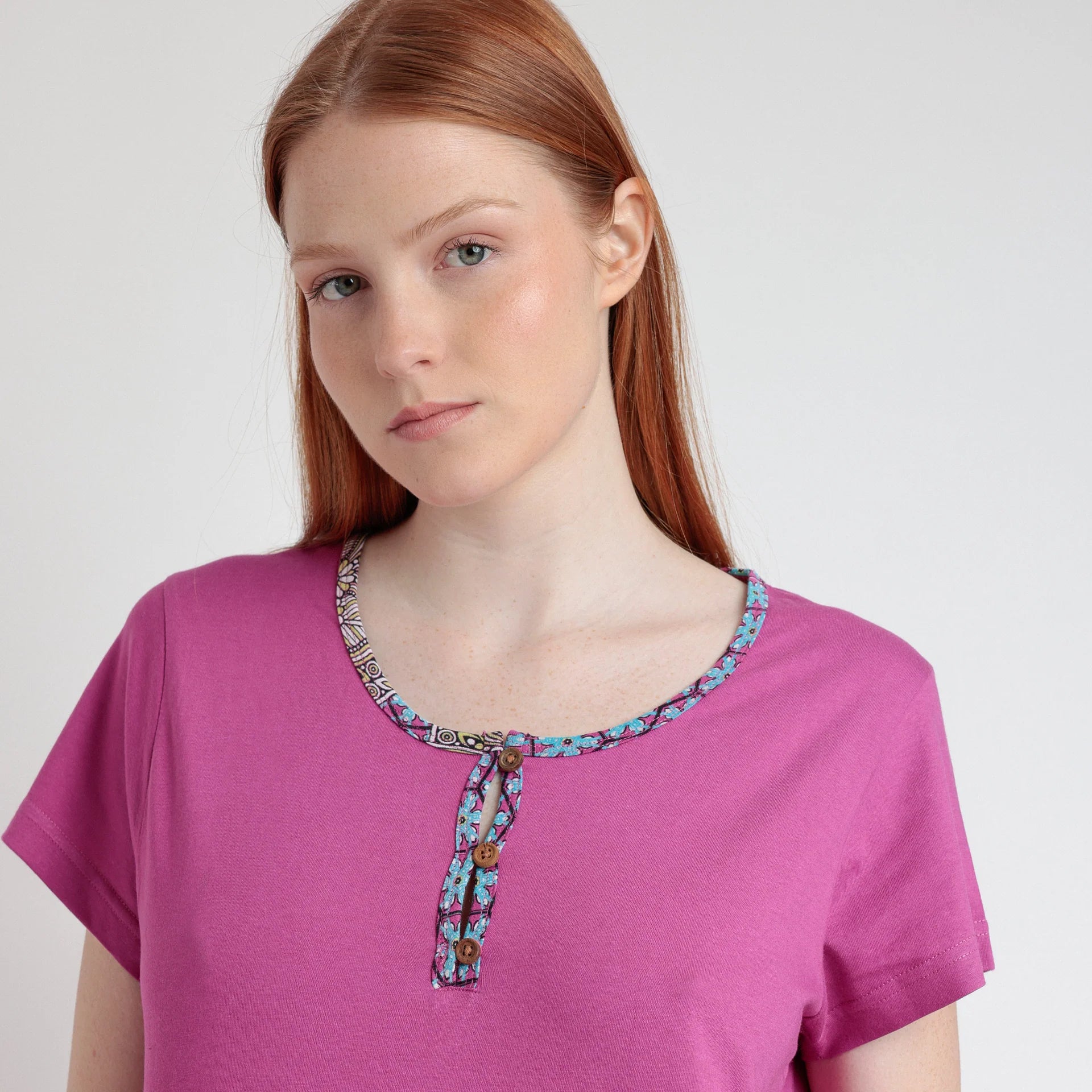 Admas Pigiama donna mezza manica e pantaloni palazzo 63065 2504S22