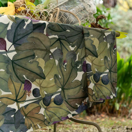 Tessitura Toscana Telerie Tovaglia da Tavola in 100% Puro Cotone Ficus - Varie Dimensioni - Passarelli Biancheria