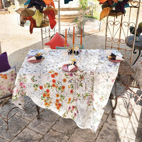 Tessitura Toscana Telerie Tovaglia da Tavola in 100% Puro lino Gravue - Passarelli Biancheria