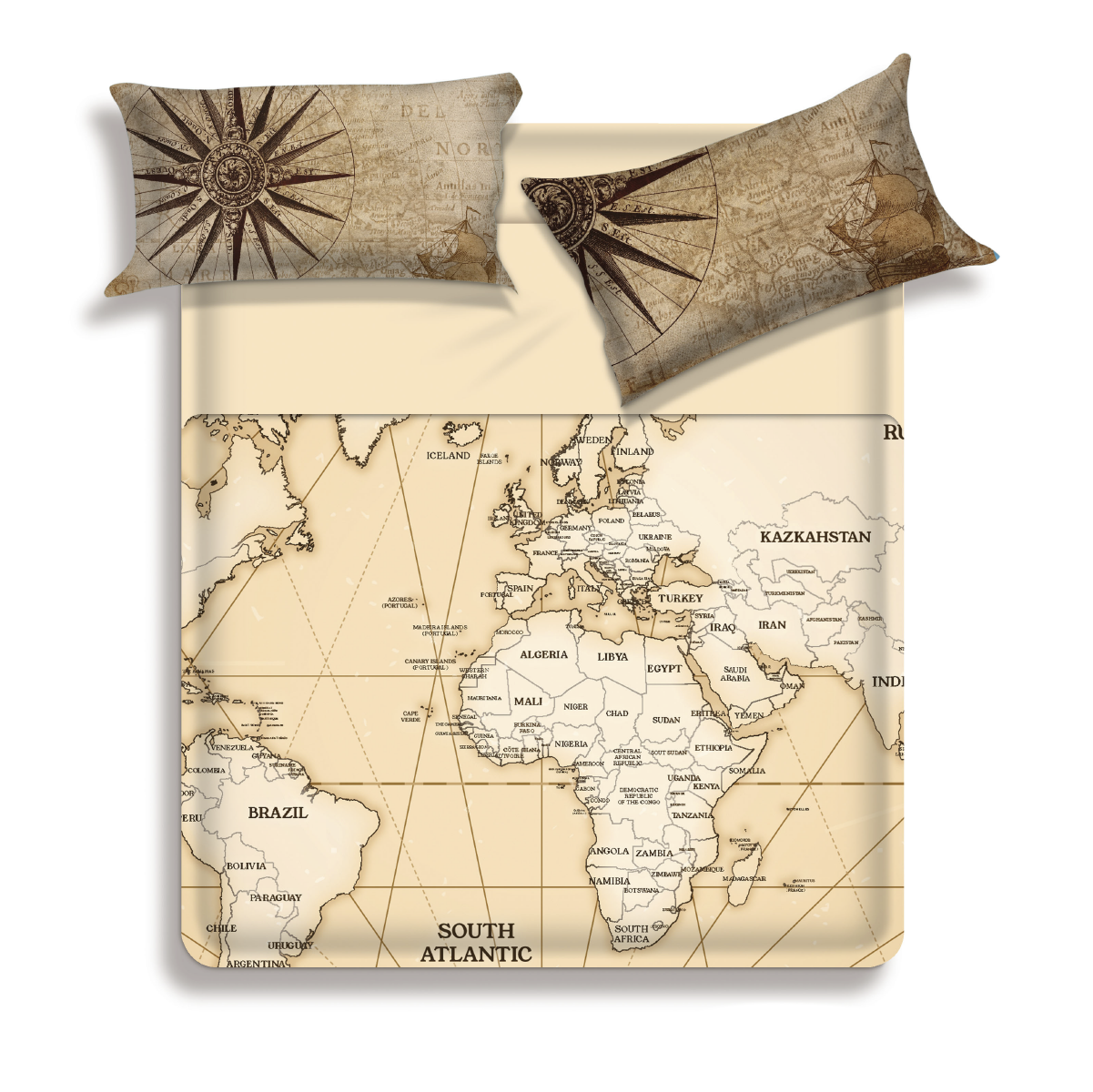 Biancaluna Completo Lenzuola Copriletto MONDE 2502B