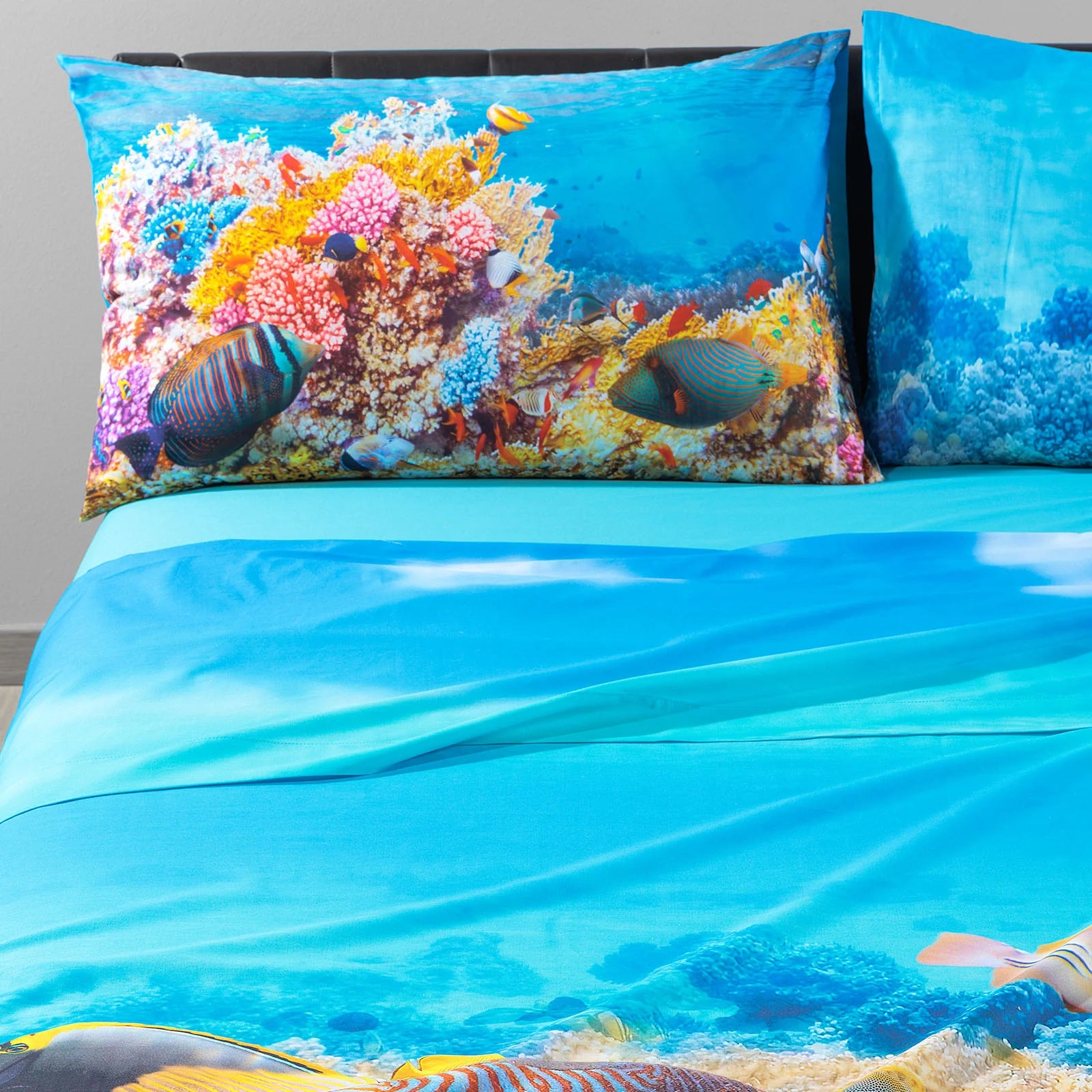 Caleffi Completo Lenzuola Copriletto Matrimoniale Oceano 1005659 2602S102