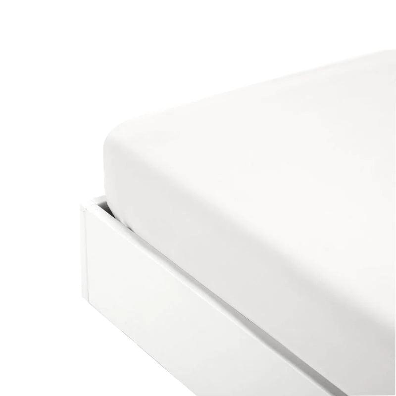 Fazzini Arianna Lenzuolo da Sotto con Angoli in Percalle di Cotone Tinta Unita - Varie Dimensioni