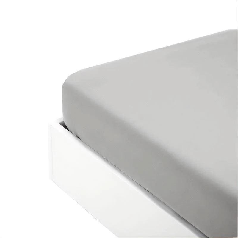 Fazzini Arianna Lenzuolo da Sotto con Angoli in Percalle di Cotone Tinta Unita - Varie Dimensioni