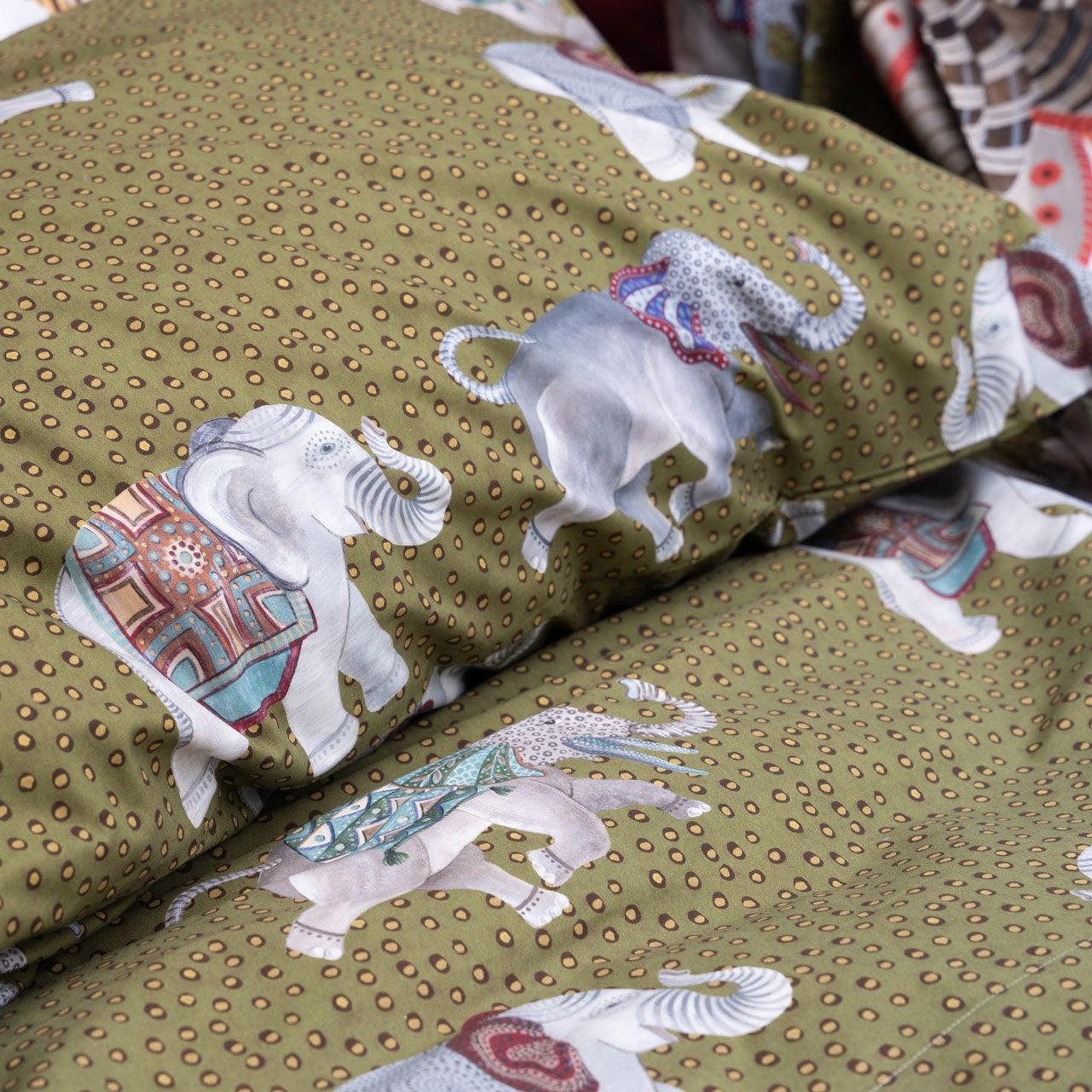 Tessitura Toscana Telerie Parure Copripiumino Munai - Varie Dimensioni - Passarelli Biancheria