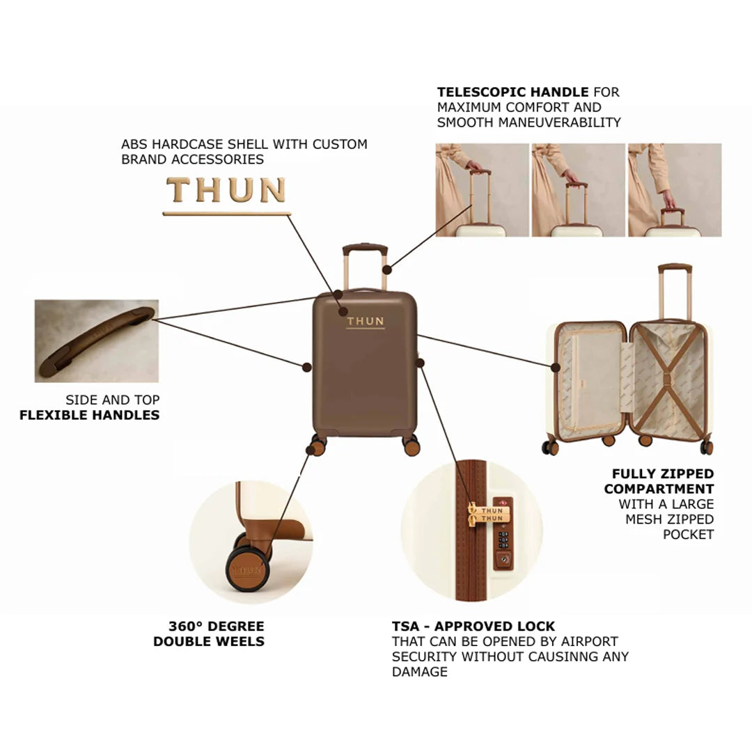 THUN® Valigia Trolley Piccola Annita