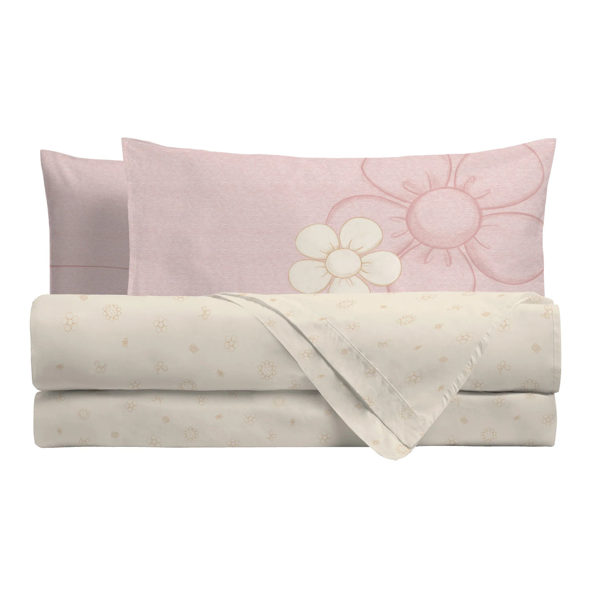 THUN® Completo Lenzuola Iconic Daisy 2504S - Varie Dimensioni