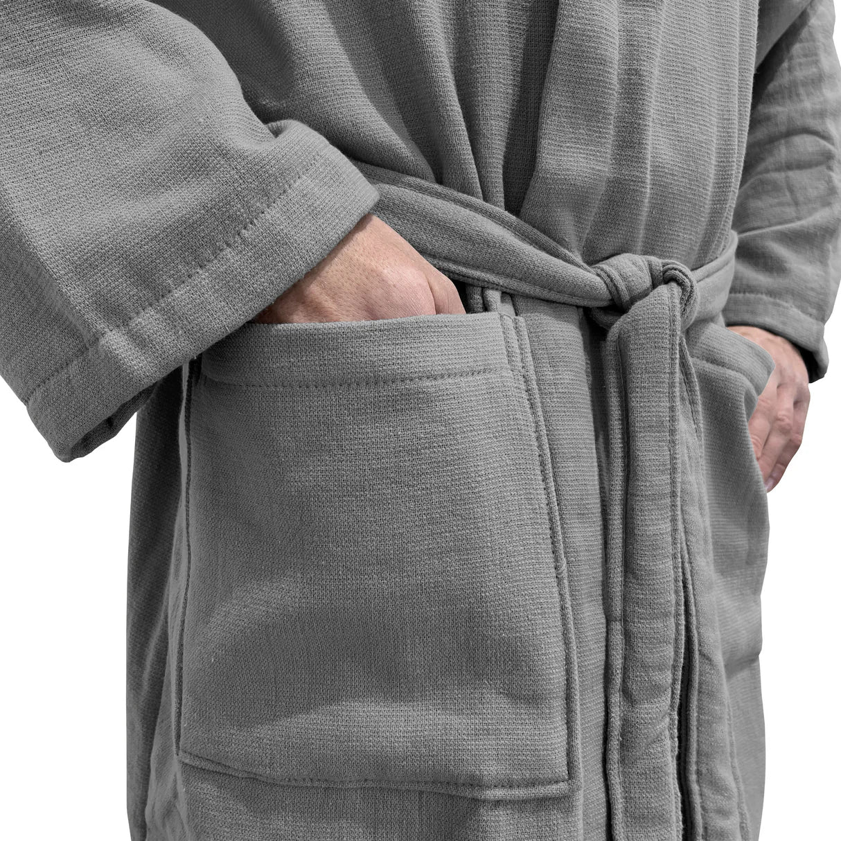 Karì Accappatoio Calibrato con Cappuccio in Micro Spugna Polo BS35