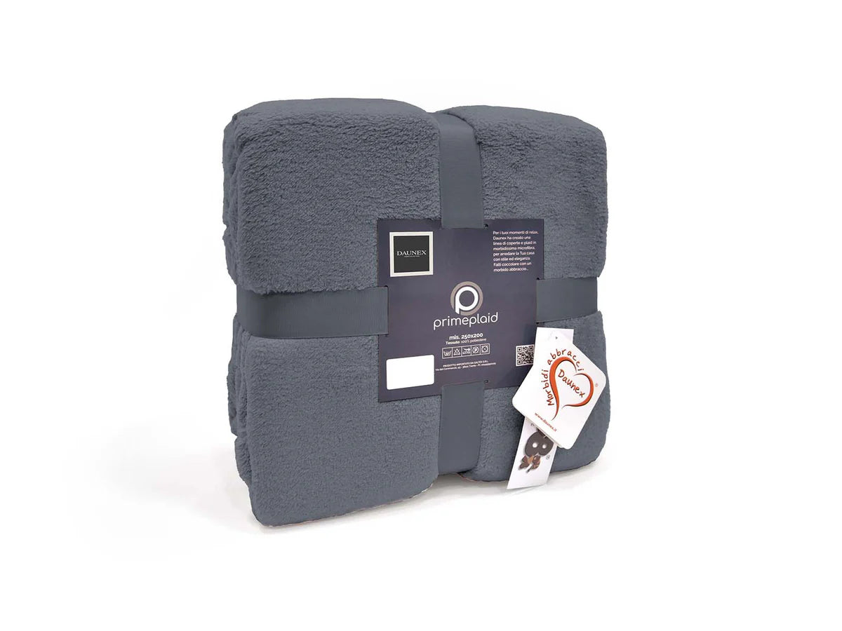 Daunex Plaid in micropile Prime tinta unita 2409S28