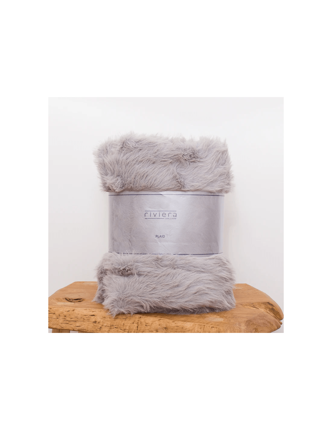 Riviera Plaid Pile Eco Pelliccia Sullivan 130x170cm. S40 - Passarelli Biancheria