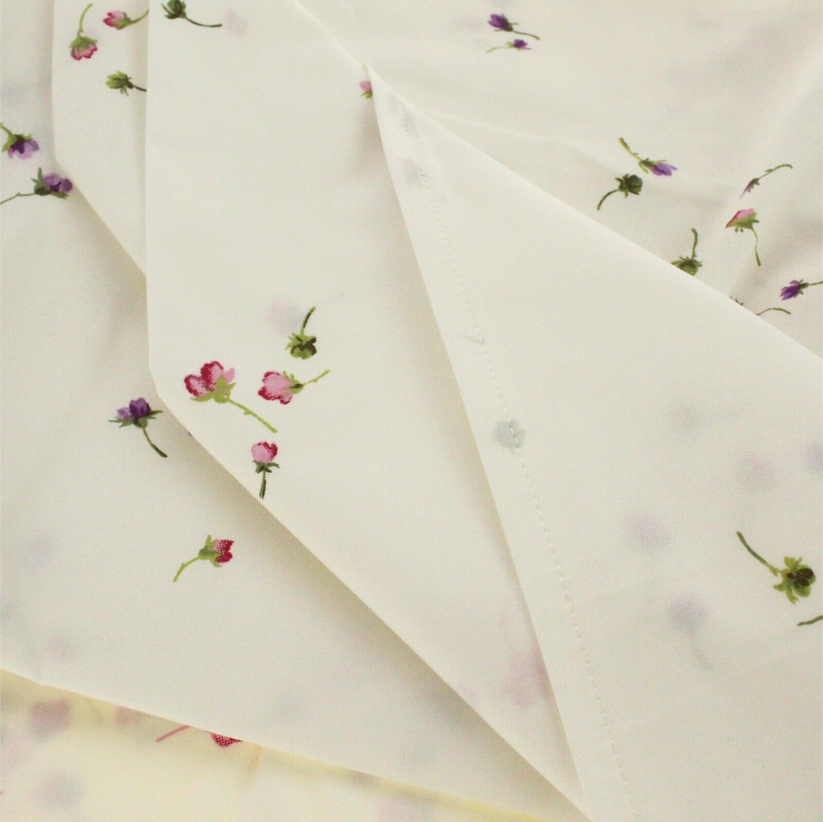 Zucchi Completo lenzuola matrimoniale in percalle di cotone Ginny 2411S44